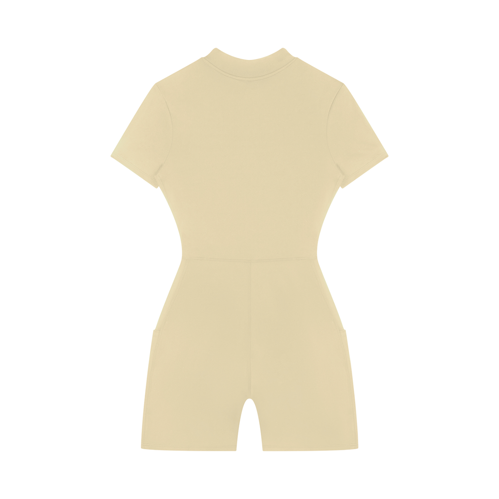 Stolo Clothing Co REBORN Quarter-Zip Short Sleeve Romper