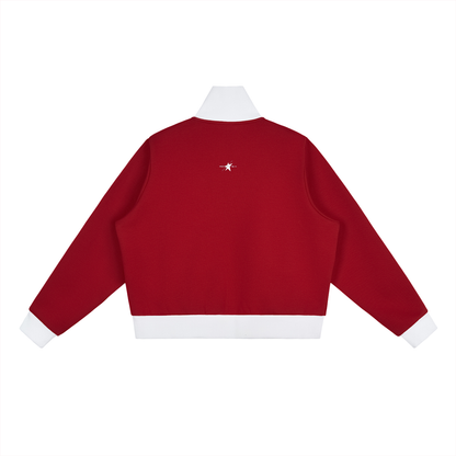 Stolo Clothing Co STARCHILD Fleece Cropped Track Jacket