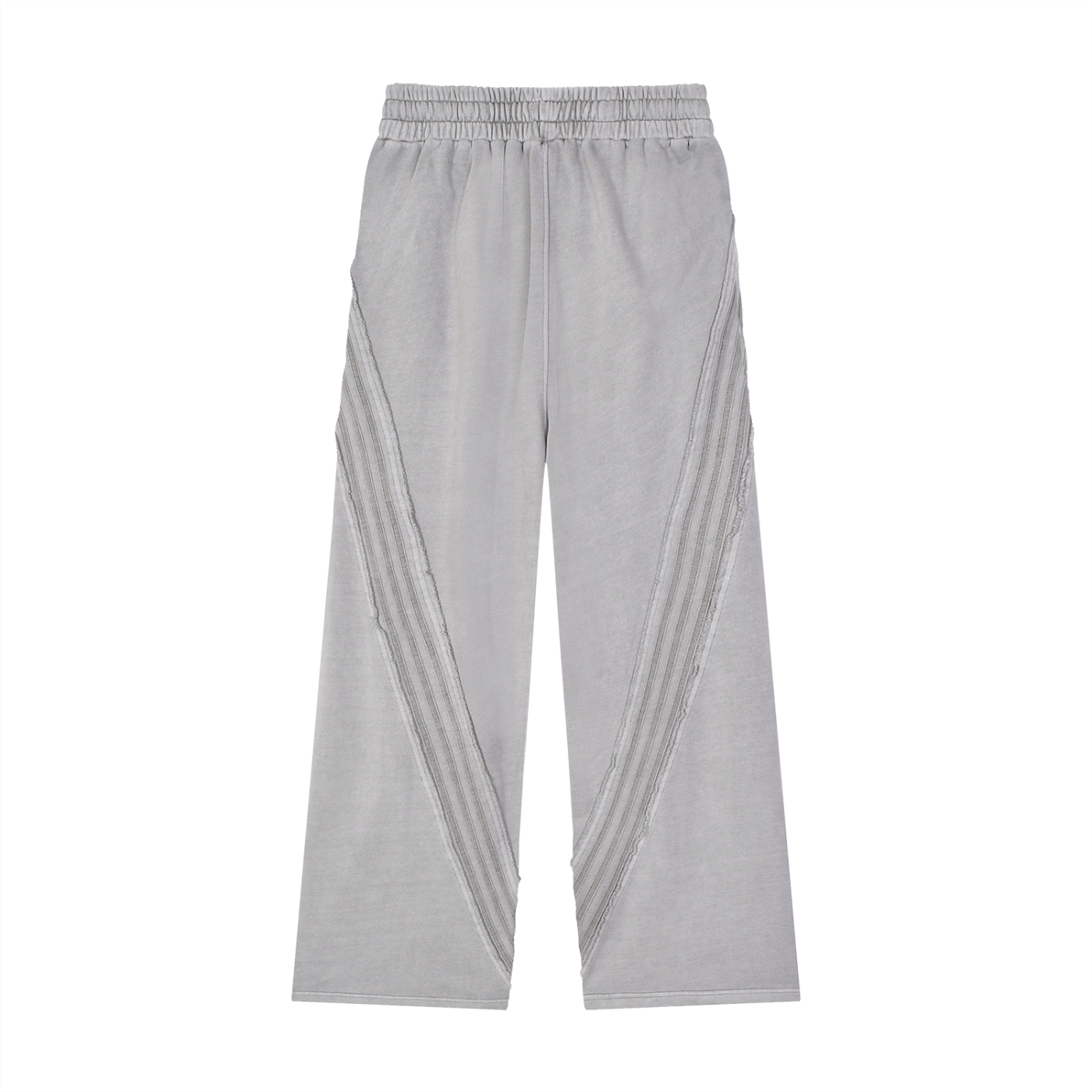 Stolo Clothing Co PROJECT 08 Snow Washed Tape Raw Edge Sweatpants