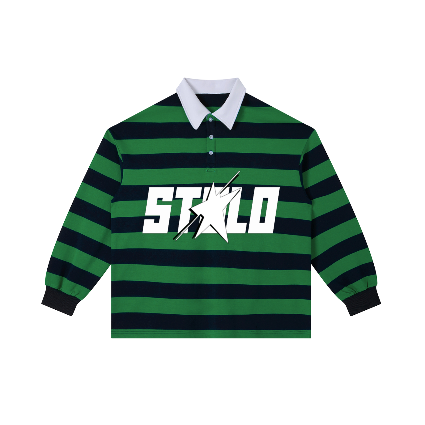 Stolo Clothing Co STARCHILD WHERES WALDO Striped Polo Tee