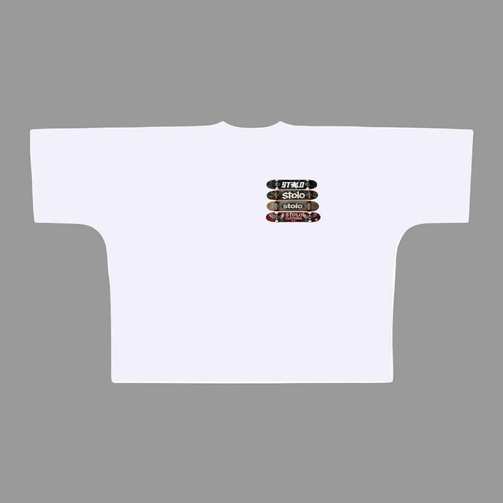 Stolo Clothing Co STOLO SKATE Oversized Boxy Tee