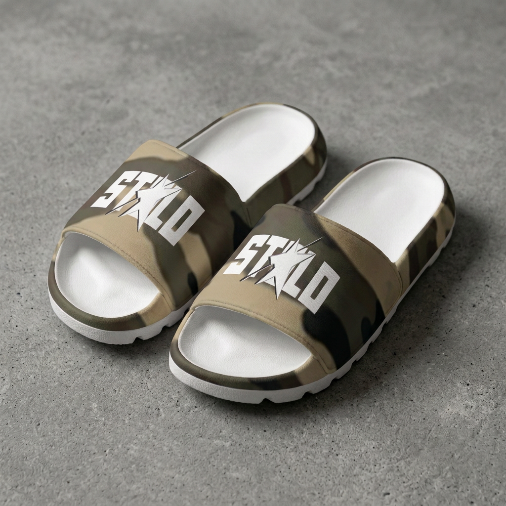 Army Camo slides matching the rose product-card photo