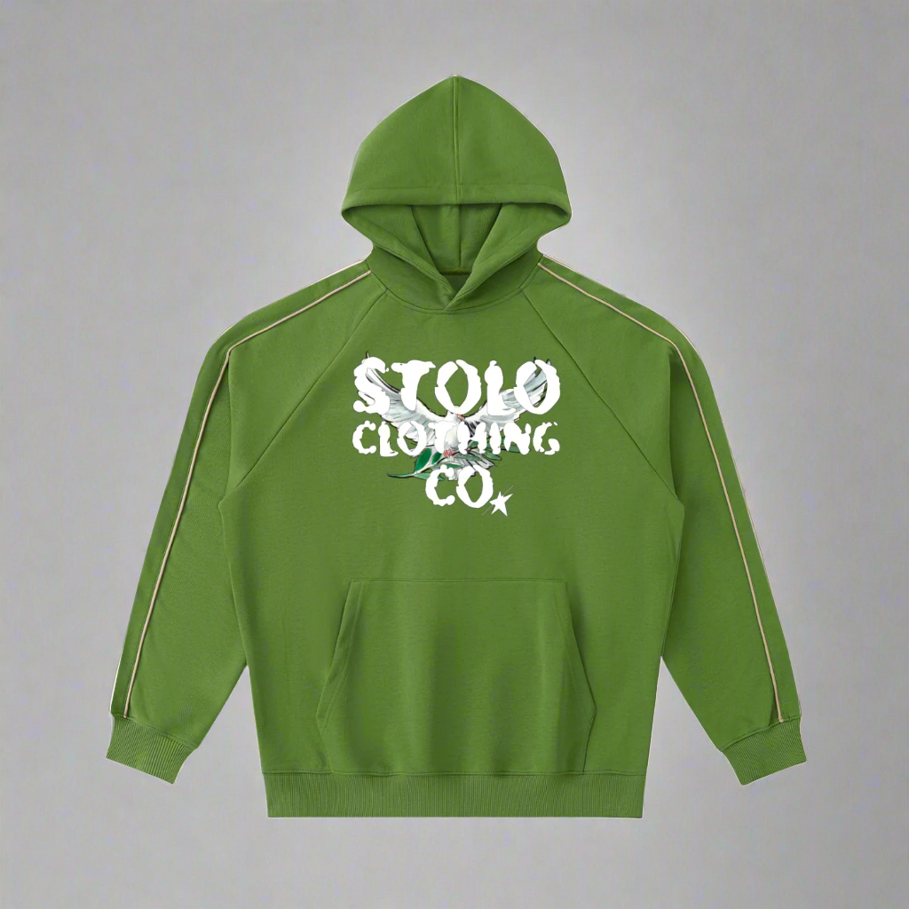 Limited Edition Stolo Clothing Co Birdies Heavyweight Raglan Hoodie