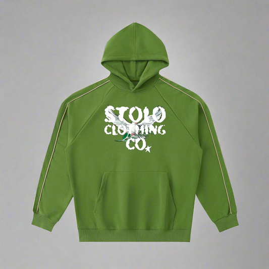 Limited Edition Stolo Clothing Co Birdies Heavyweight Raglan Hoodie