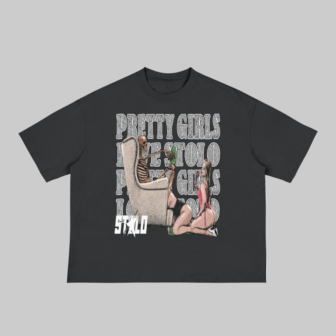 Stolo Clothing Co PRETTY GIRLS LOVE STOLO Classic Boxy Tee