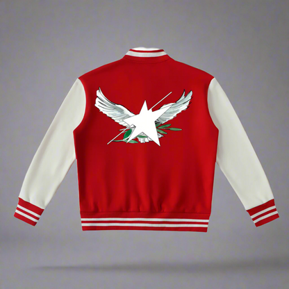 Limited Edition Stolo Clothing Co Birdies Fleece Two-Tone Varsity Jacket