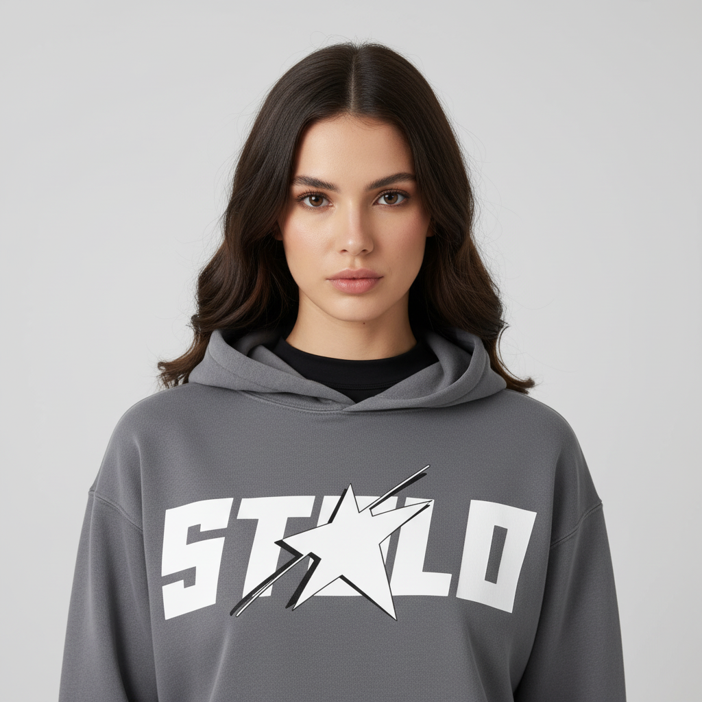 Stolo Clothing Co STARCHILD Cropped Vintage Washed Heavyweight Hoodie