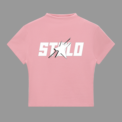 Stolo Clothing Co STARCHILD Classic Slim Fit Mock Neck Tee