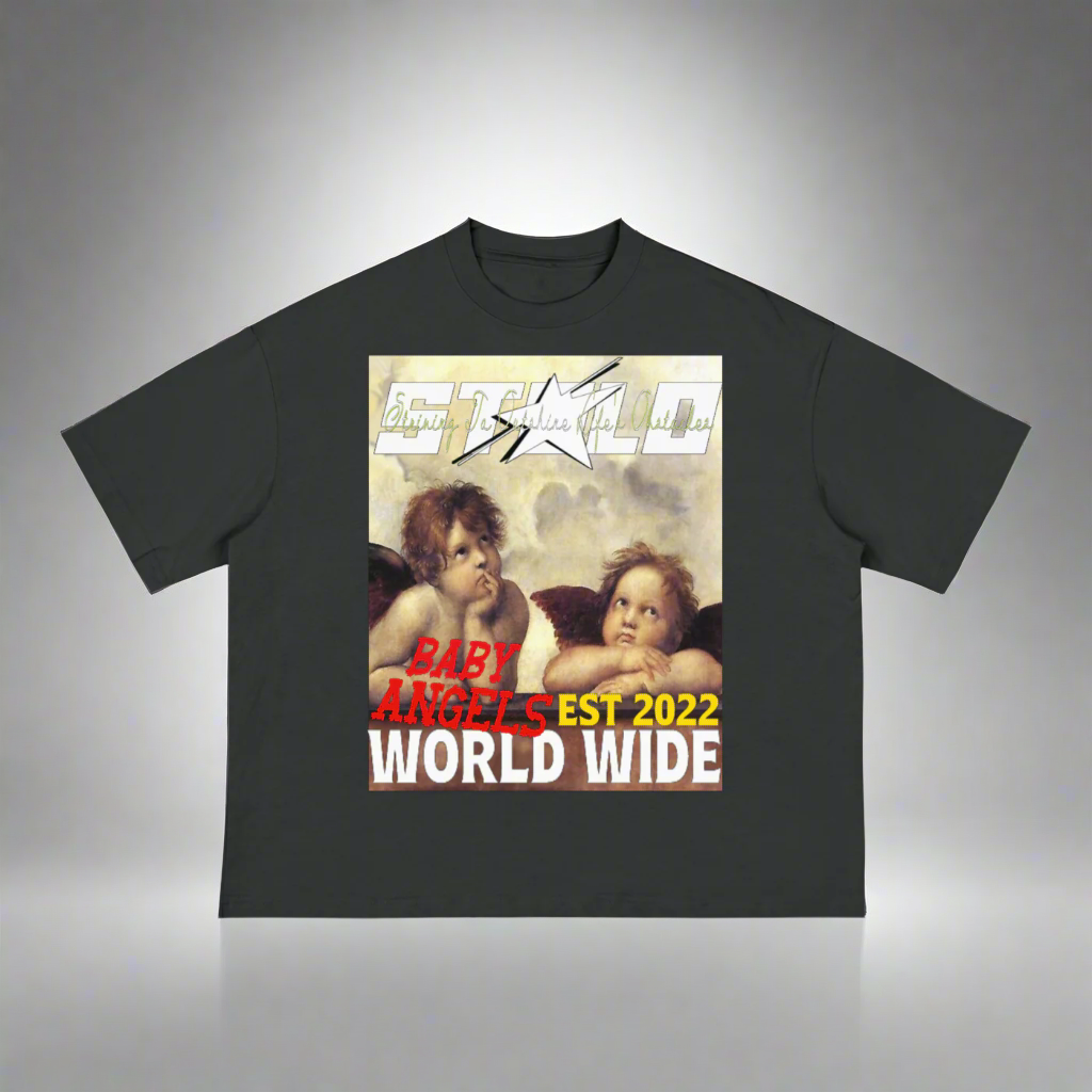Stolo Clothing Co Baby Angels Classic Boxy Tee