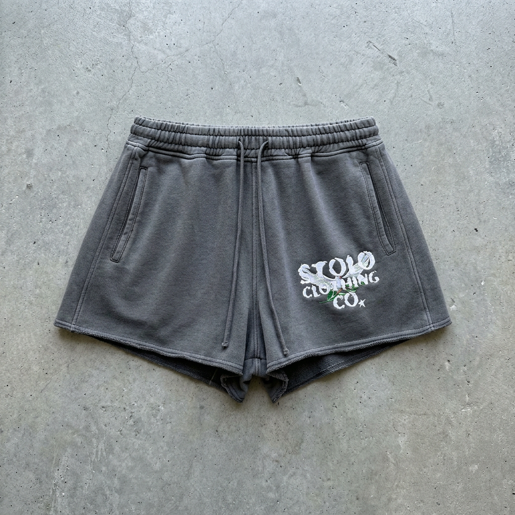 Birdies snow washed shorts