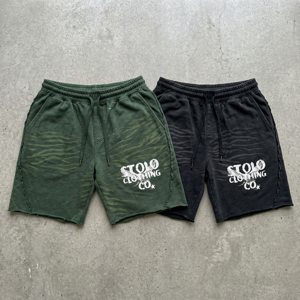 Birdies tiger stripes shorts