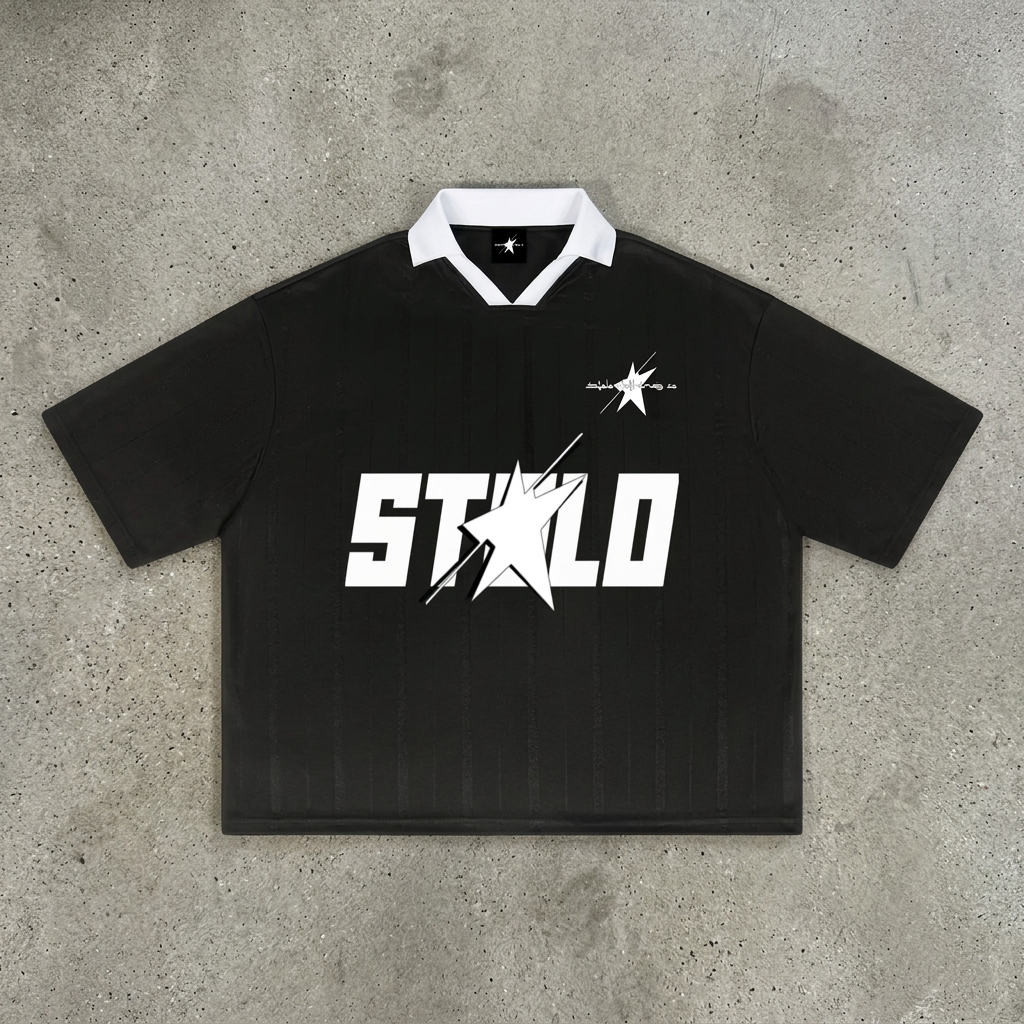 Black boxy Reborn polo remake