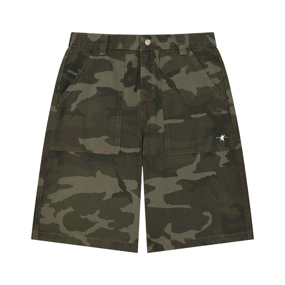 Stolo Clothing Co REBORN 224 Baggy Camo Shorts