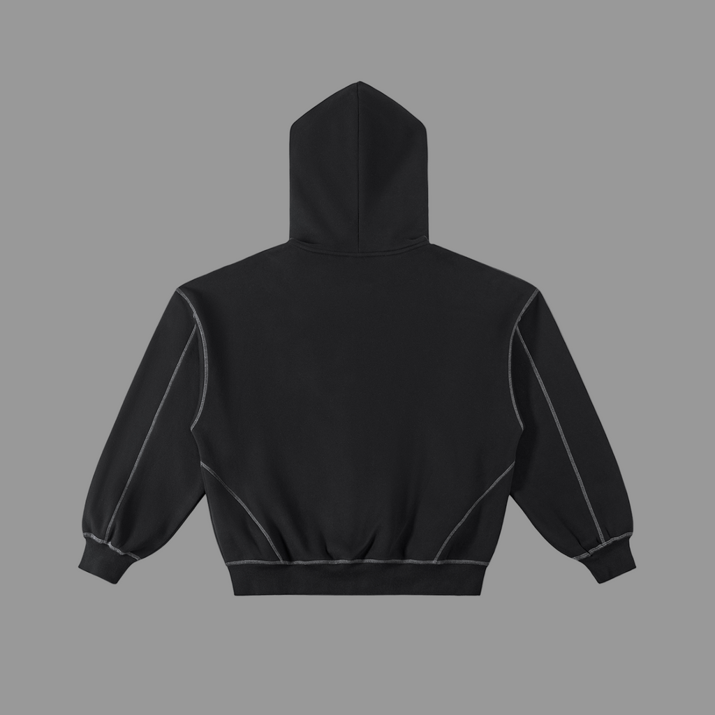 Stolo Clothing Co STARCHILD Stitched Boxy Fleece Zip Hoodie
