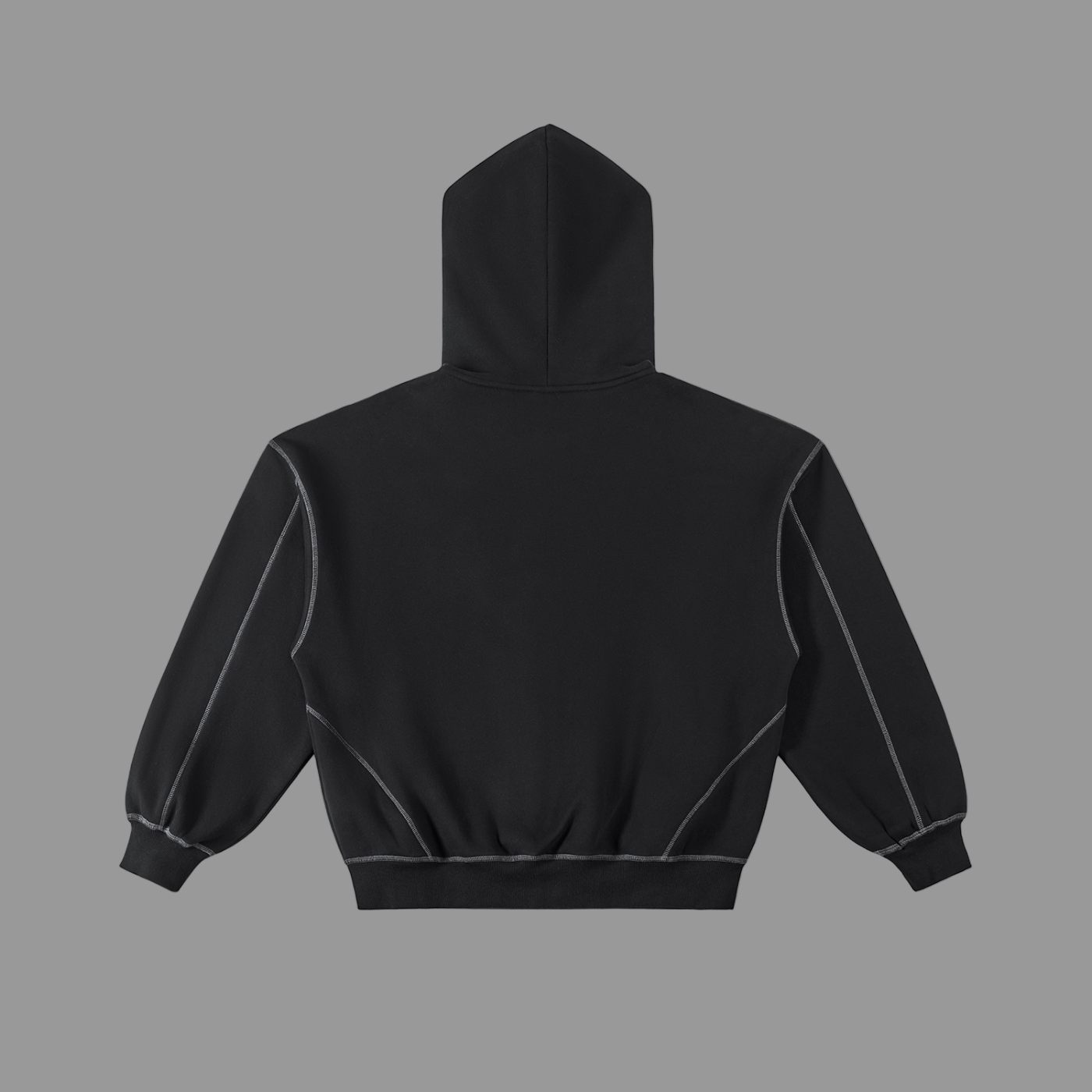 Stolo Clothing Co STARCHILD Stitched Boxy Fleece Zip Hoodie