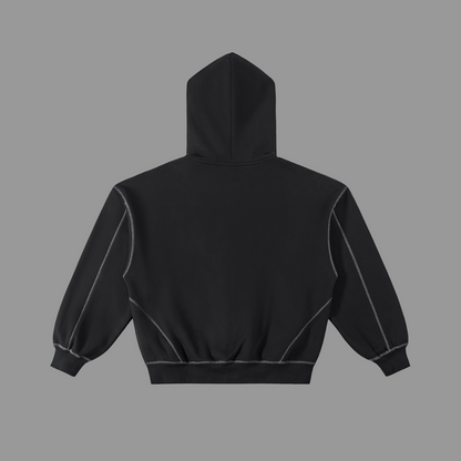 Stolo Clothing Co STARCHILD Stitched Boxy Fleece Zip Hoodie