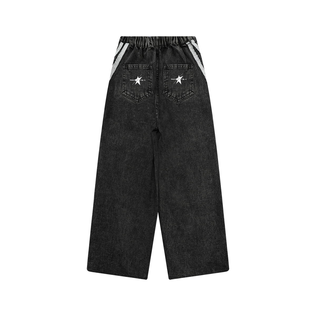 Stolo Kid’s 305 Vintage Washed Elastic Waist Side Stripe Jeans