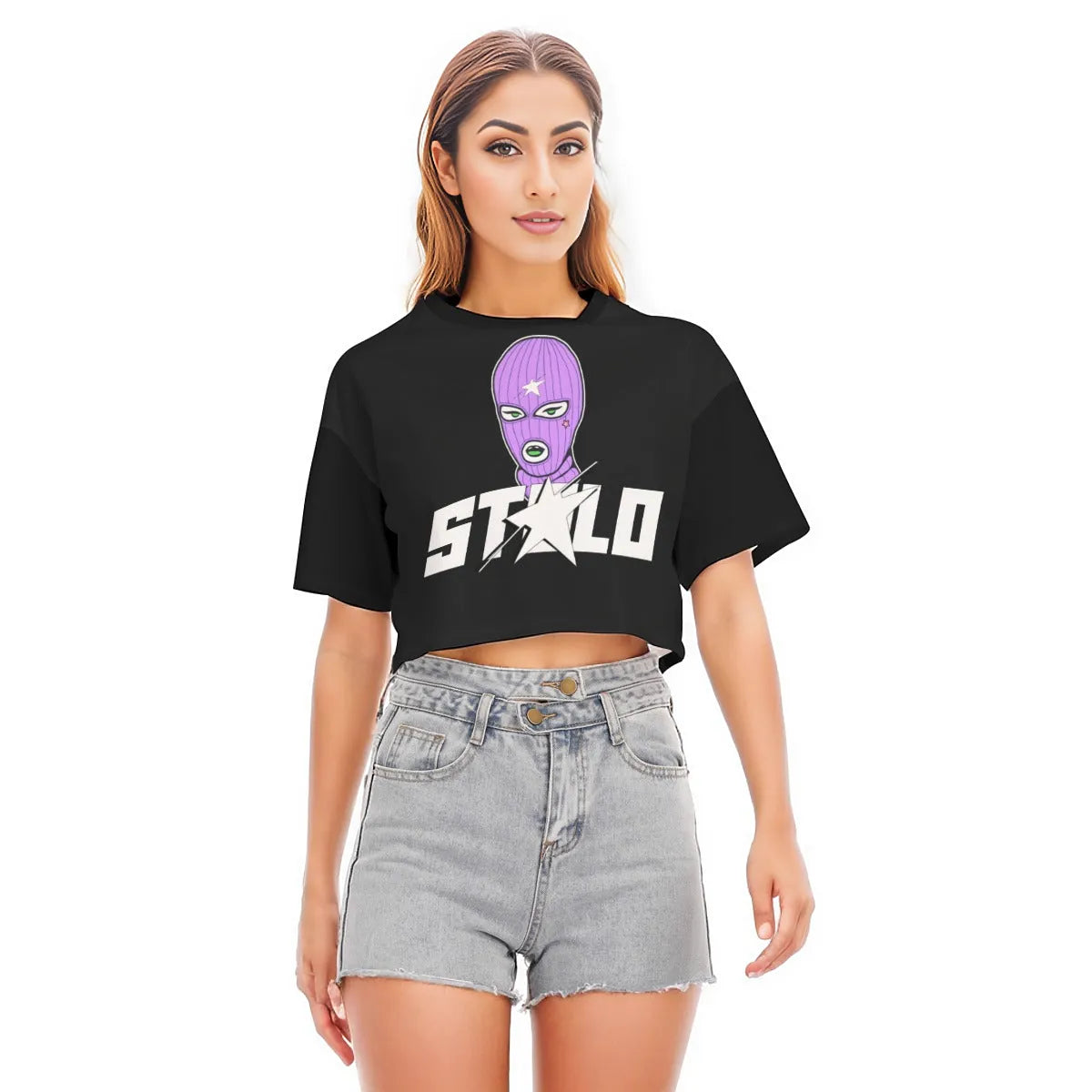 Stolo Clothing Co SKI FEVER STARCHILD  Crop Tee