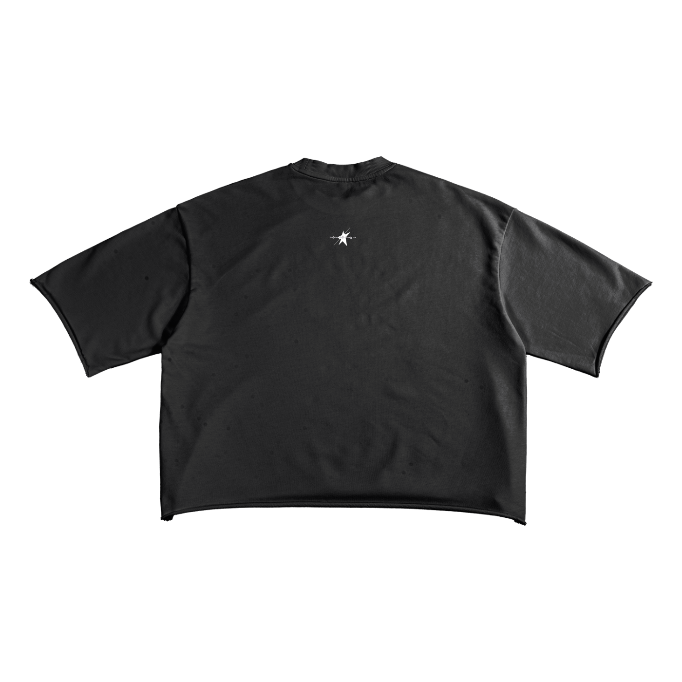 Stolo Clothing Co EVIL NUN French Terry Raw Edge Tee