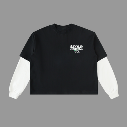 Stolo Clothing Co Birdies Double Layered Cotton Tee