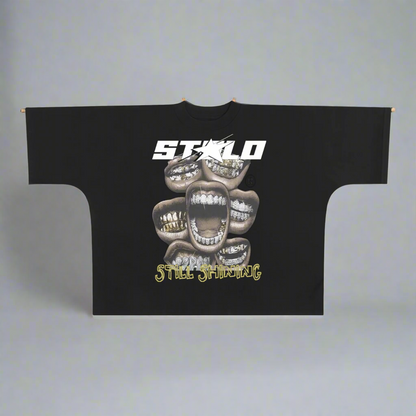Limited Edition Stolo Clothing Co STILL SHINNING Oversized Cropped Boxy Tee