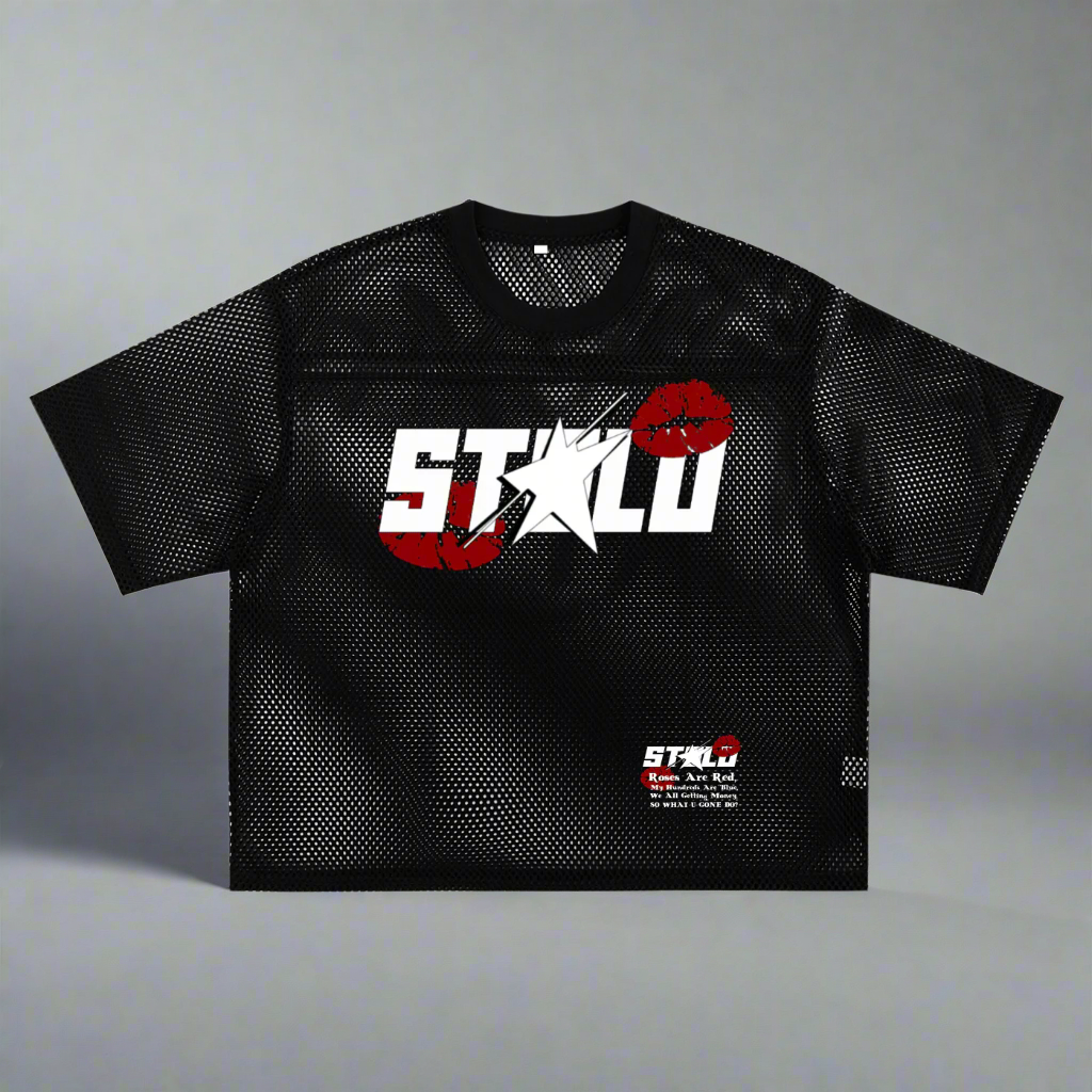 Stolo Clothing Co LUV U Oversized Boxy Jersey Tee