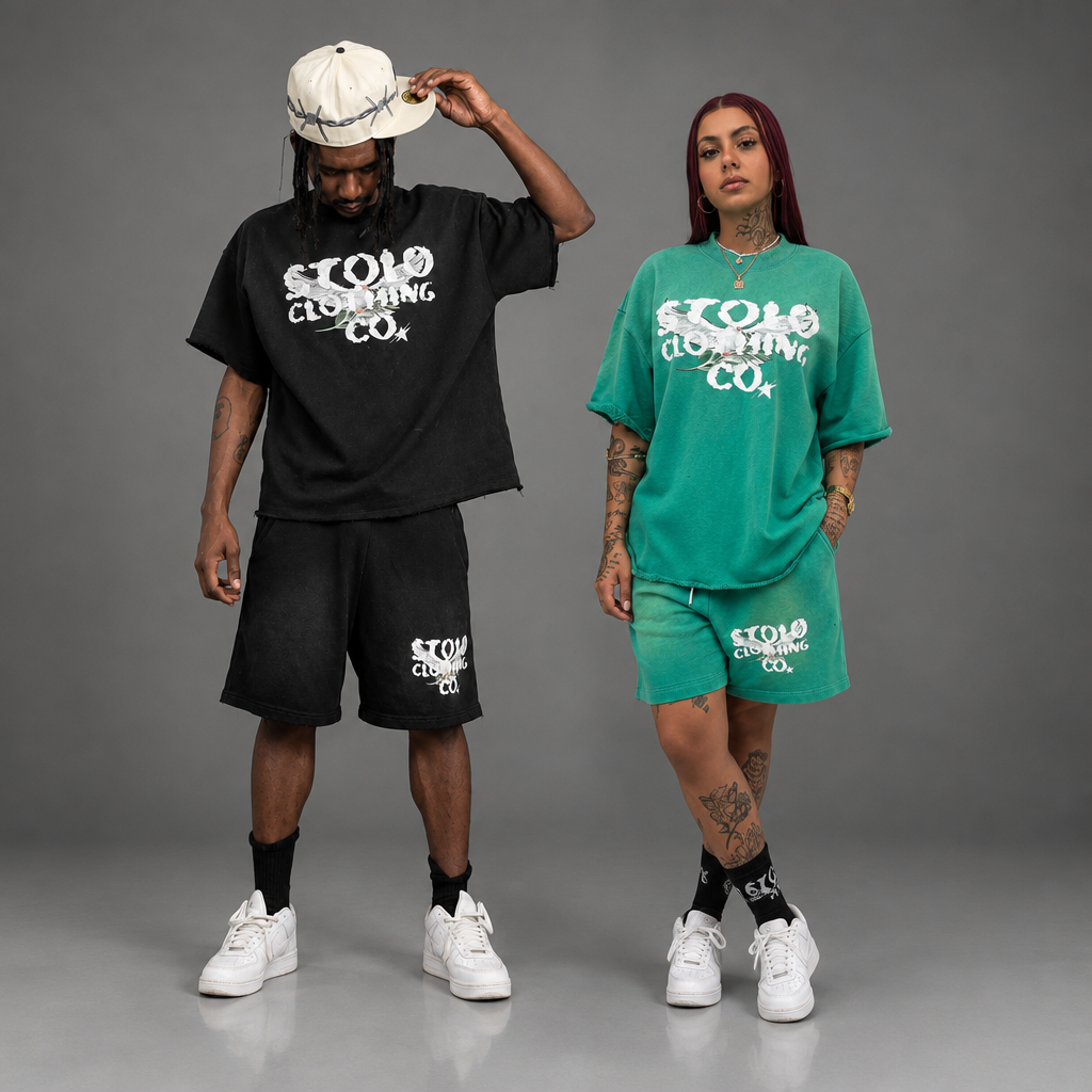 Combined product shoot of both sets