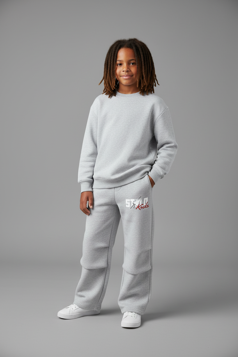 Stolo Clothing Co Stolo Kid's Fleece Straight-Leg Sweatpants
