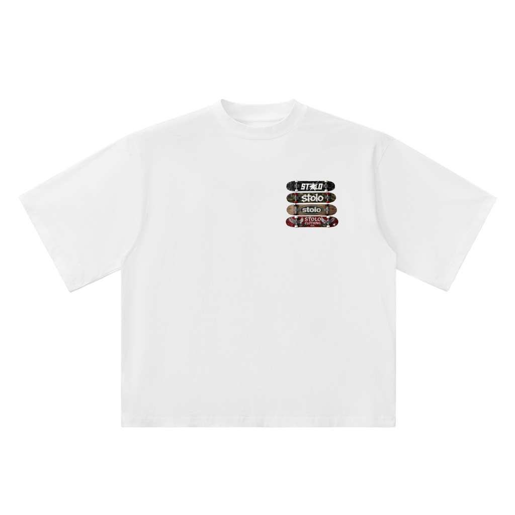 Stolo Clothing Co STOLO SKATE Oversized Drop Shoulder Tee