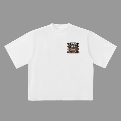 Stolo Clothing Co STOLO SKATE Oversized Drop Shoulder Tee
