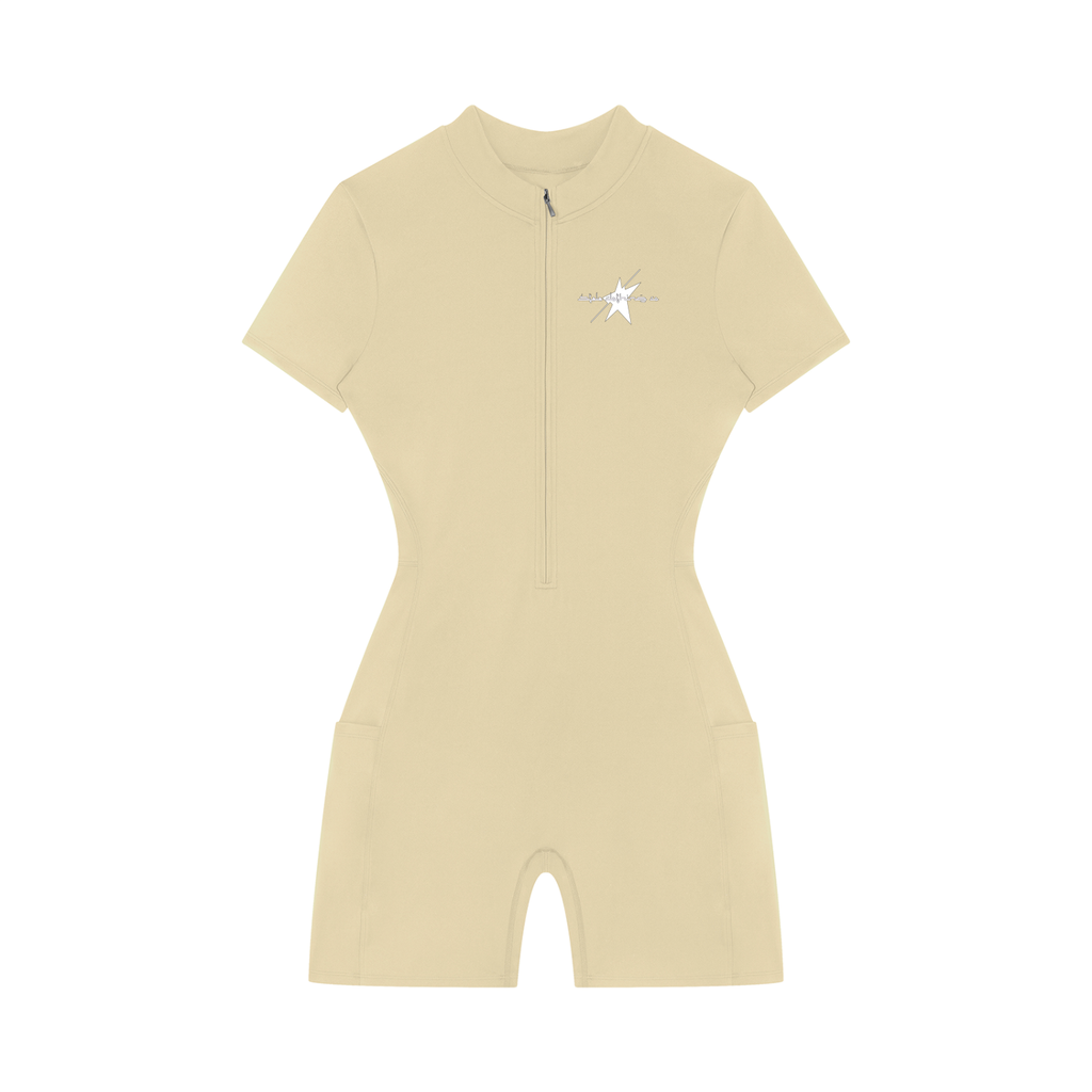 Stolo Clothing Co REBORN Quarter-Zip Short Sleeve Romper