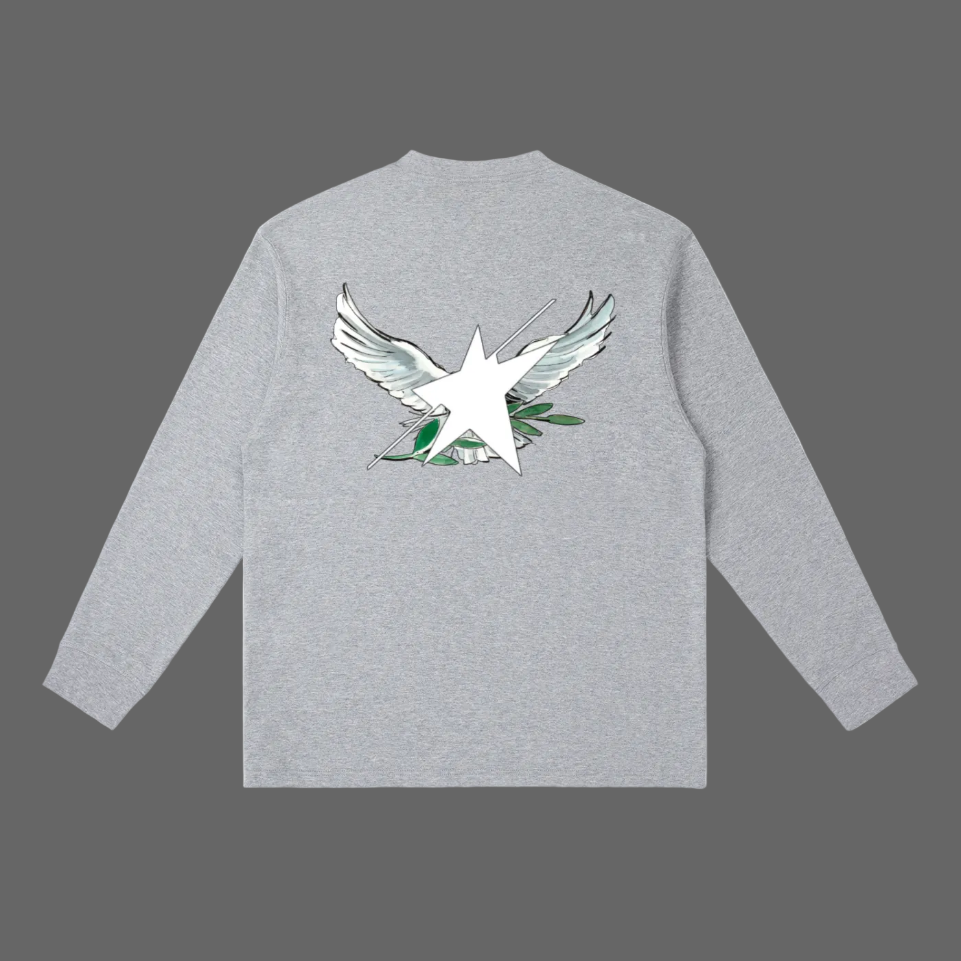Stolo Clothing Co Birdies Minimalistic Long-Sleeve Cotton Tee