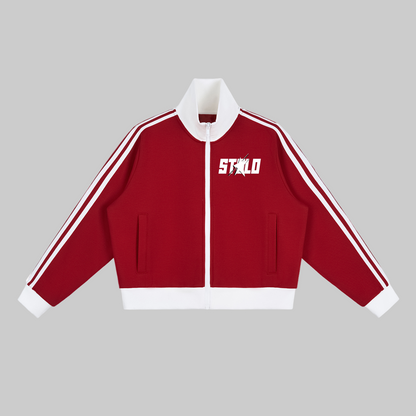 Stolo Clothing Co STARCHILD Fleece Cropped Track Jacket