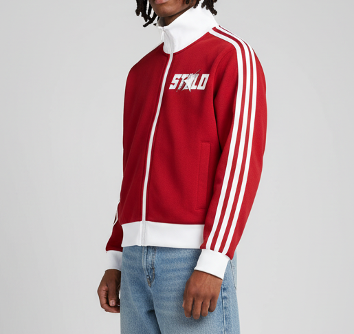 Stolo Clothing Co STARCHILD Fleece Cropped Track Jacket