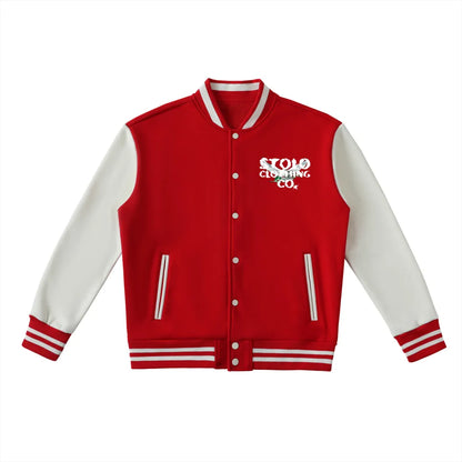 Limited Edition Stolo Clothing Co Birdies Fleece Two-Tone Varsity Jacket
