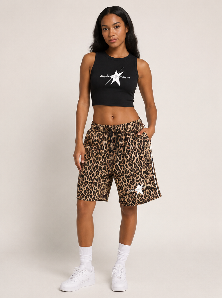 Stolo Clothing Co LOGO Tight Crewneck Crop Tank Top Tee