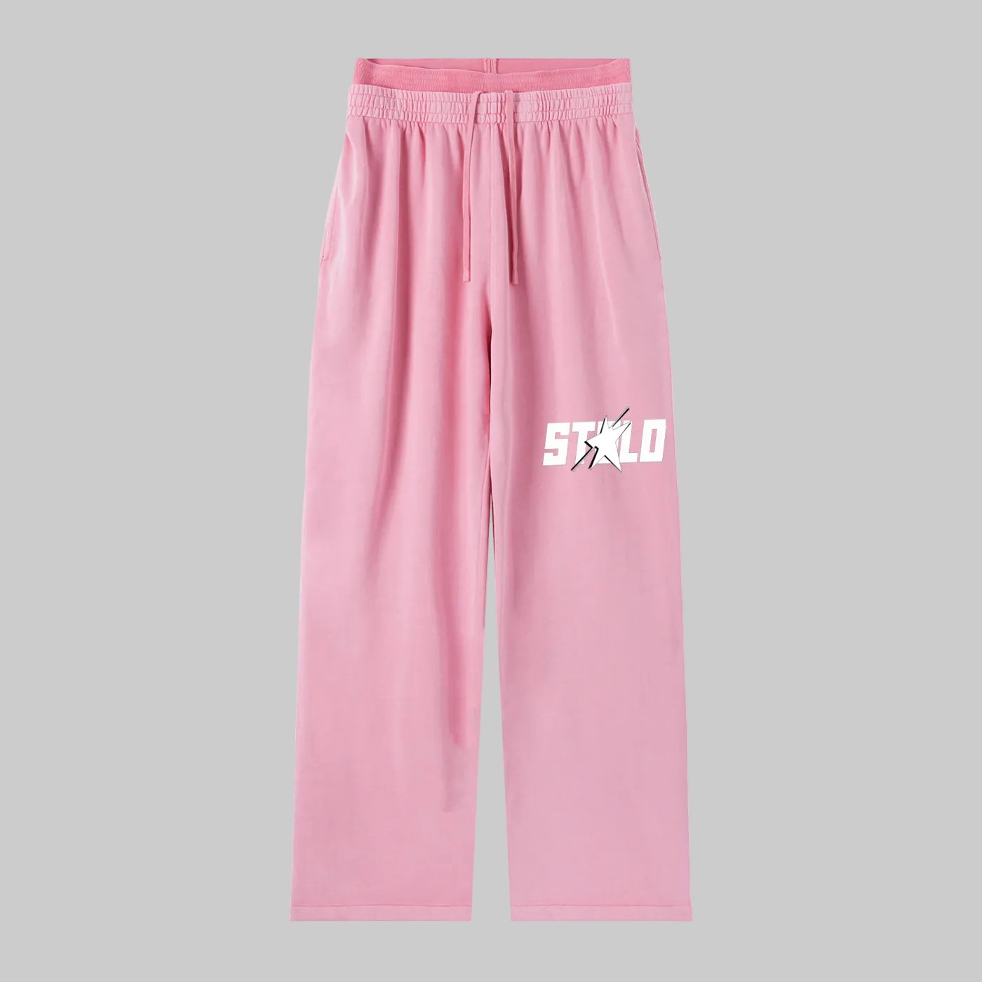 Stolo Clothing Co STARCHILD Double Waist Band Raw Edge Vintage Washed Baggy Sweatpants