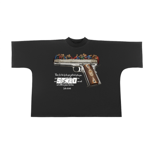 Stolo Clothing Co LUKE 22:36 Oversized Boxy Tee (300GSM)