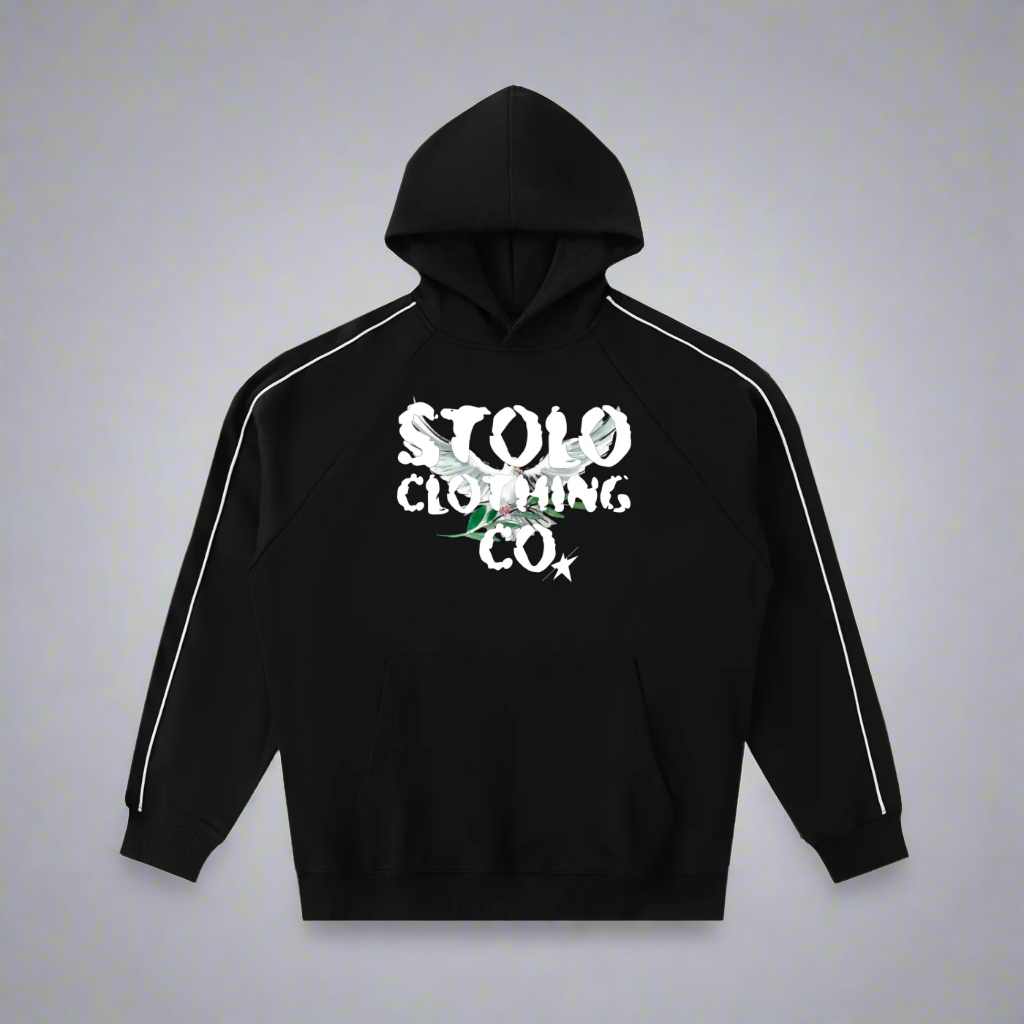 Limited Edition Stolo Clothing Co Birdies Heavyweight Raglan Hoodie