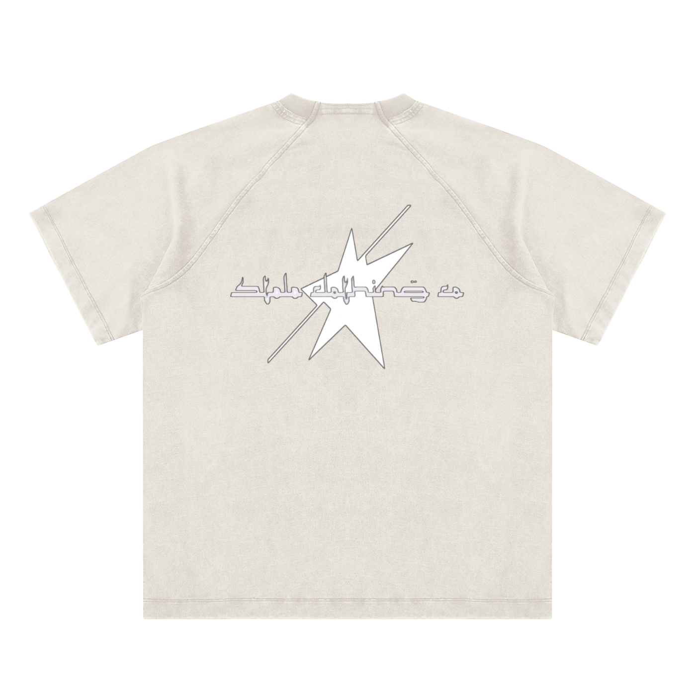 Vintage Stolo Clothing Co LUV U Raglan Cotton Tee