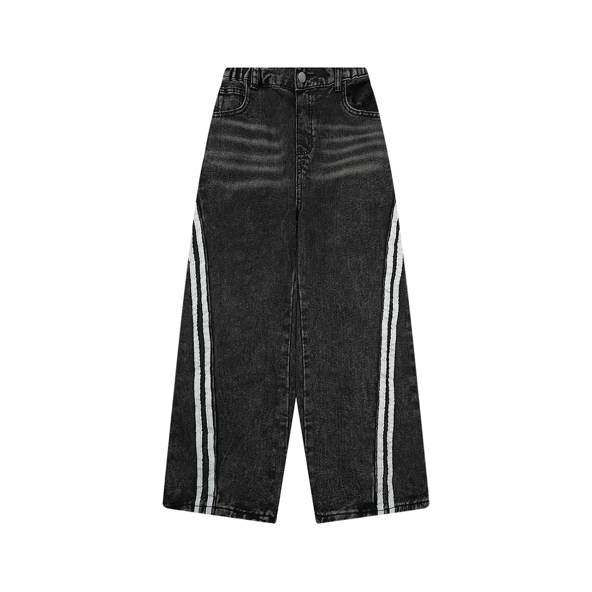 Stolo Kid’s 305 Vintage Washed Elastic Waist Side Stripe Jeans