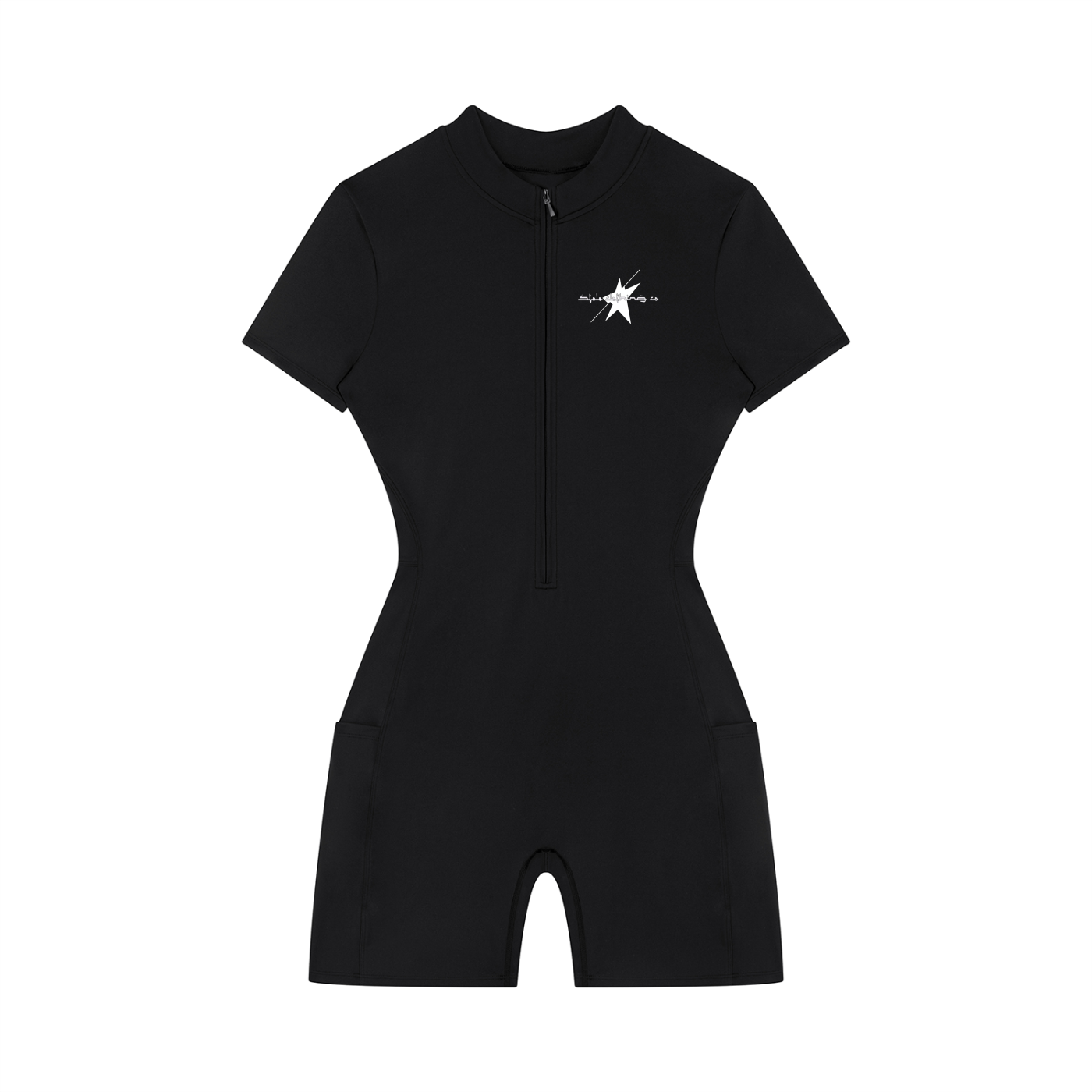Stolo Clothing Co REBORN Quarter-Zip Short Sleeve Romper