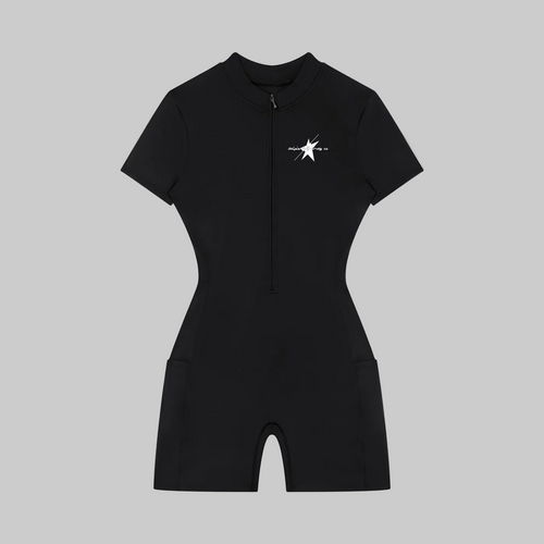 Stolo Clothing Co REBORN Quarter-Zip Short Sleeve Romper