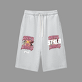 Stolo Clothing Co SAINTS VS SINNERS  3/4 LENGTH BAGGY SWEATPANTS (350GSM)