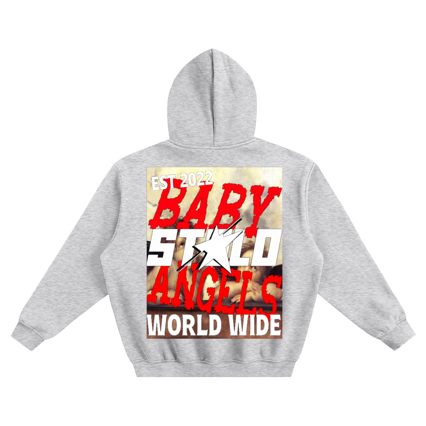 Limited Edition Stolo Clothing Co Baby Angels Super Oversized Angel Hoodie