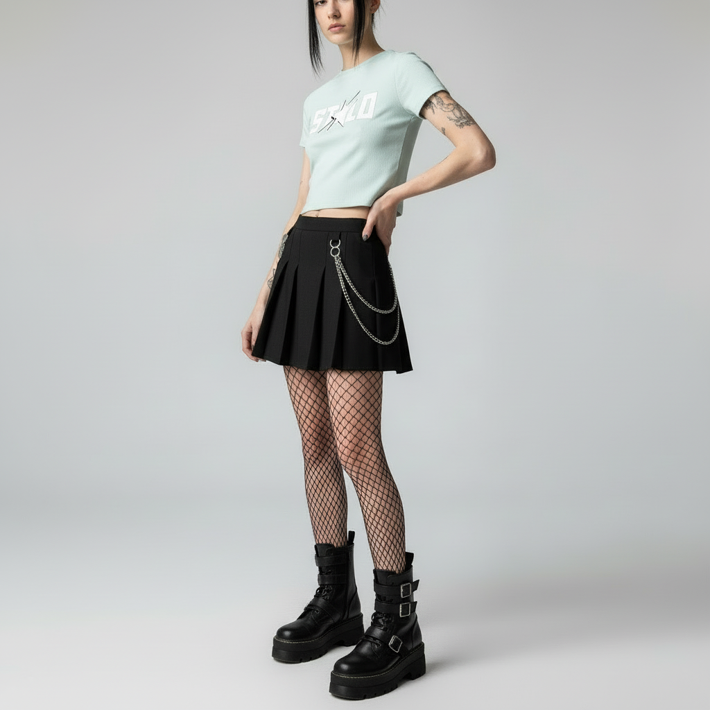 Stolo Clothing Co STARCHILD Classic Slim Fit Mock Neck Tee