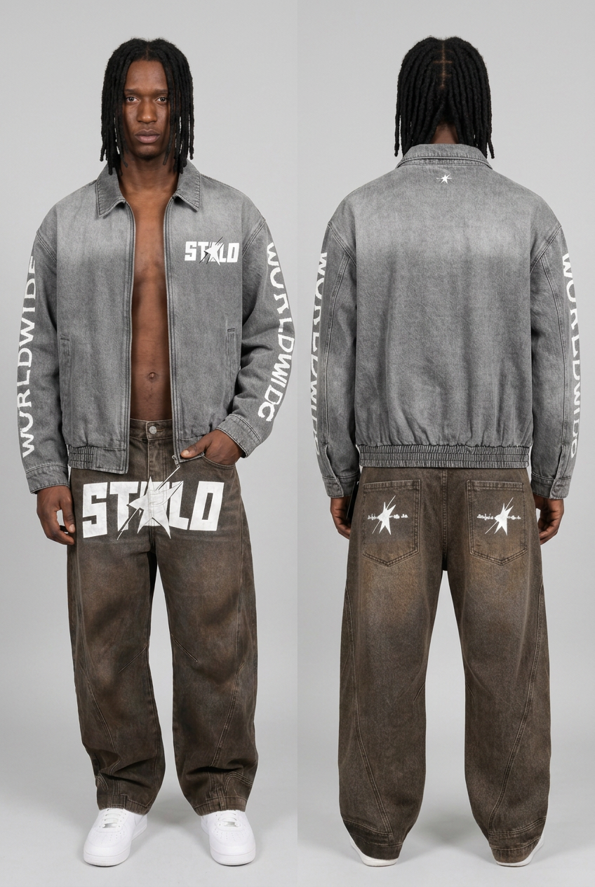 Grey jacket back retry