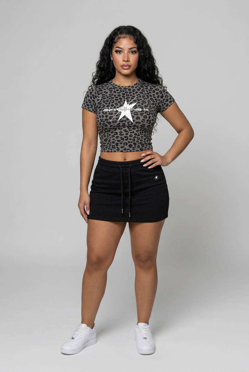 Grey leopard front remake