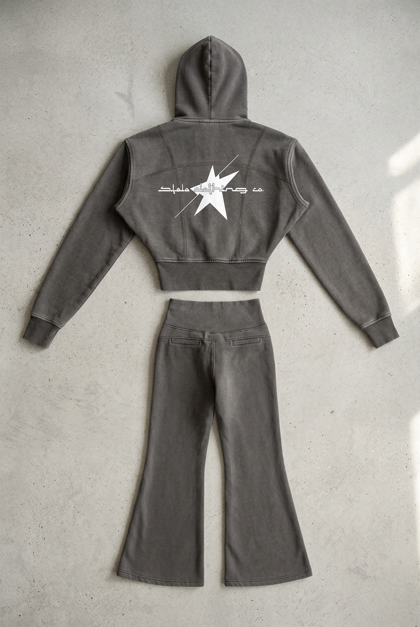Grey set back floor lay