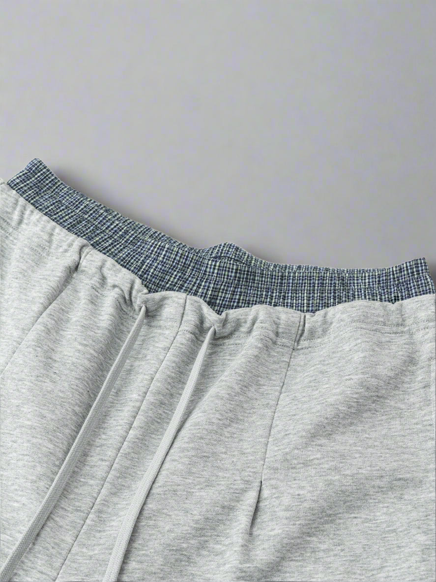 double waist band,boxer waistband,unisex,baggy joggers,sweatpants